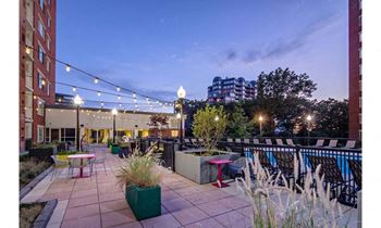 Professionally landscaped barbecue and picnic areas